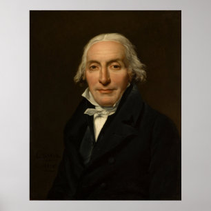 Portret van Jean-Pierre Delahaye Poster