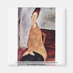 Portret van Jeanne Hébuterne in de Gele zoetwater Magneet