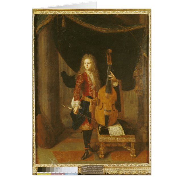 Portret van Johann Schenck (Voorkant)