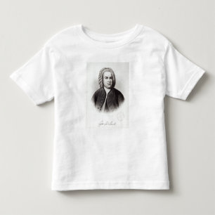 Portret van Johann Sebastian Bach Kinder Shirts