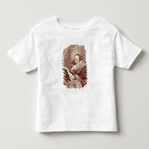 Portret van John Calvin (1509-1564) (graving) Kinder Shirts