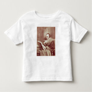 Portret van John Calvin (1509-1564) (graving) Kinder Shirts