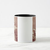 Portret van John Calvin (1509-1564) (graving) Mok (Midden)