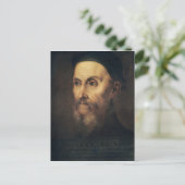 Portret van John Calvin Briefkaart (Staand voorkant)