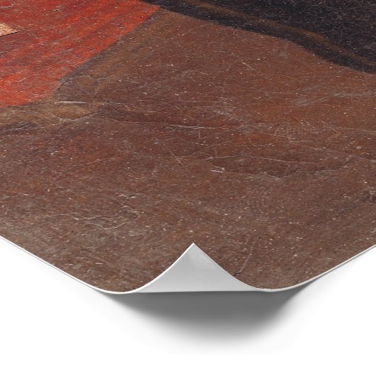 Portret van John Calvin Poster (Hoek)