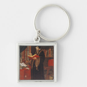 Portret van John Calvin Sleutelhanger