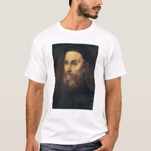 Portret van John Calvin T-shirt