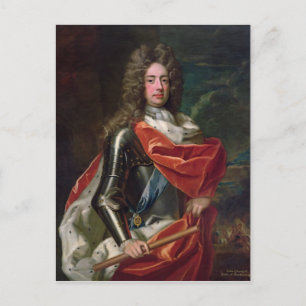 Portret van John Churchill Briefkaart