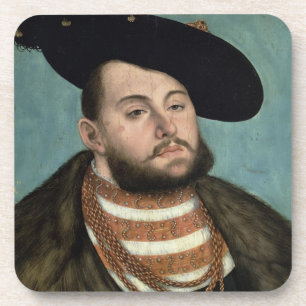 Portret van John Frederick Magnanimous (1503-5) Drankjes Onderzetter