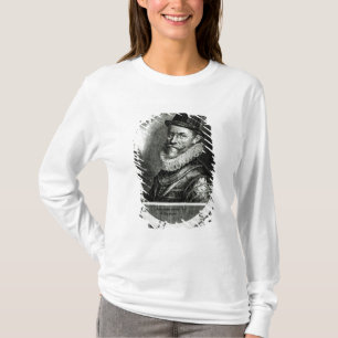 Portret van John Hawkins T-shirt