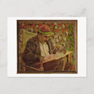 Portret van John Maynard Keynes (1883-1946) (olie  Briefkaart