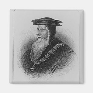 Portret van John Russell 1st Earl of Bedford Magneet