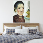 Portret van Josephine, de tweede vrouw van de kuns Canvas Afdruk (Insitu (Slaapkamer))