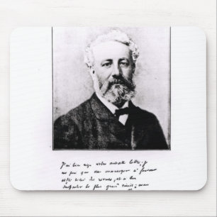 Portret van Jules Verne Muismat