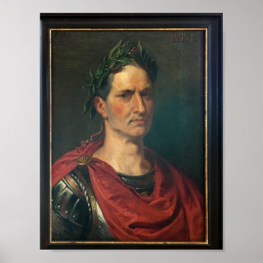 Portret van Julius Caesar Poster (Voorkant)