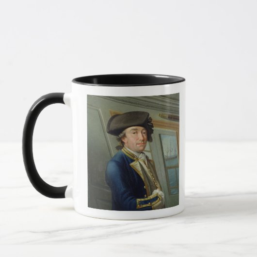 Portret van kapitein William Locker (1731-1800) 17 Mok (Links)