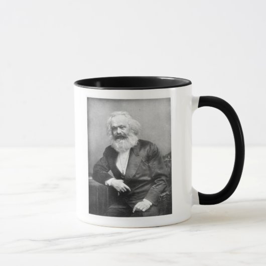 Portret van Karl Marx Mok (Rechts)