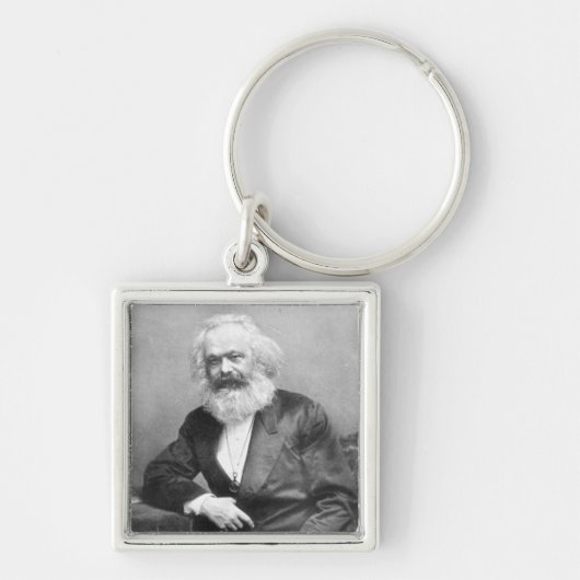 Portret van Karl Marx Sleutelhanger (Voorkant)