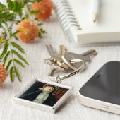 Portret van Karolina Pavlova, c.1830 Sleutelhanger (Zijkant)