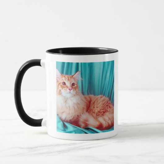 Portret van kat mok (Links)