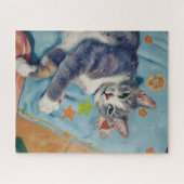 Portret van kat puzzel (Horizontaal)