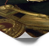 Portret van keizer Alexander III 1886 Poster (Hoek)