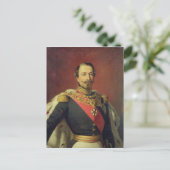 Portret van keizer Louis Napoleon III Briefkaart (Staand voorkant)