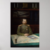 Portret van keizer Nicholas II, 1914 Poster (Voorkant)