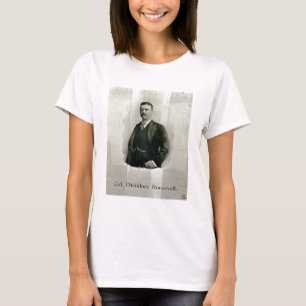 Portret van kolonel Theodore Roosevelt (litho) T-shirt