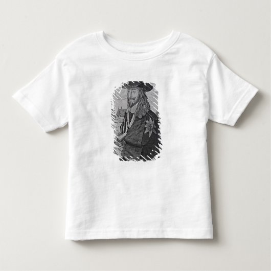 Portret van koning Charles I Kinder Shirts (Voorkant)