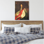Portret van koning Charles II, c.1660-65 Canvas Afdruk (Insitu (Slaapkamer))