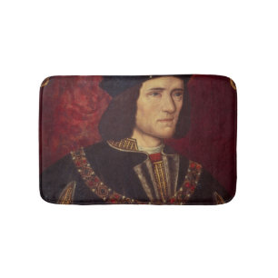 Portret van koning Richard III Badmat