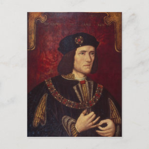 Portret van Koning Richard III Briefkaart