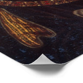 Portret van koning Richard III Poster (Hoek)