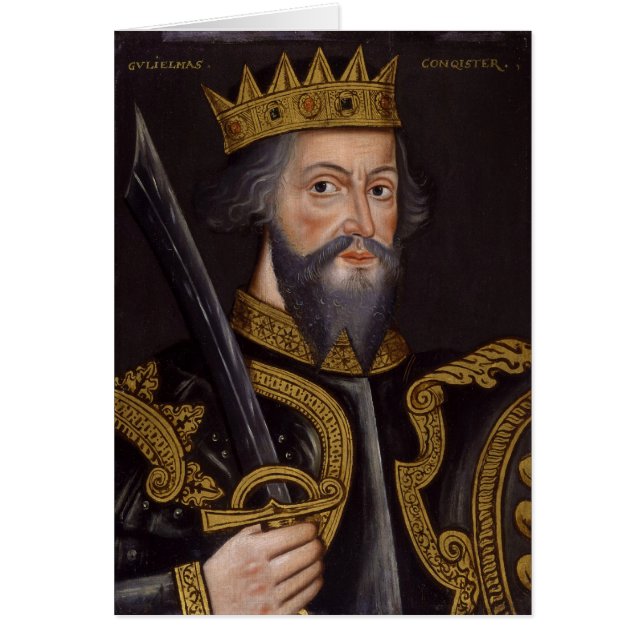 Portret van koning William I The Conqueror (Voorkant)