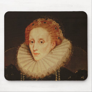 Portret van koningin Elizabeth I Muismat