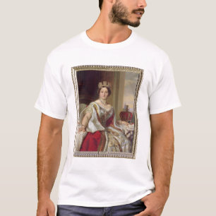 Portret van Koningin Victoria (1819-1901) 1859 (ol T-shirt