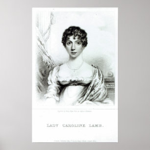 Portret van Lady Caroline Lamb Poster