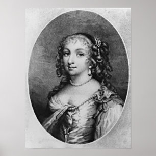 Portret van Lady Denham Poster