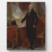 Portret van Lansdowne: Amerikaans President George Fotoplaat (Voorkant)