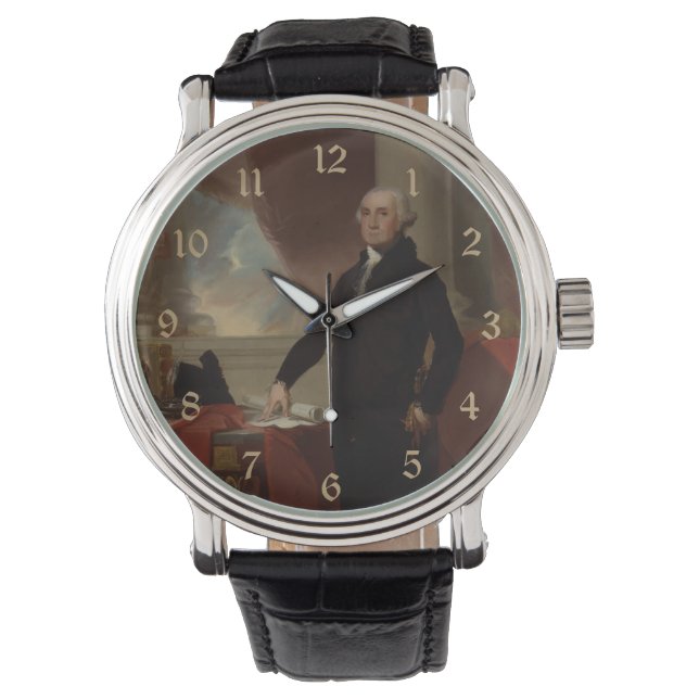 Portret van Lansdowne: Amerikaans President George Horloge (Voorkant)