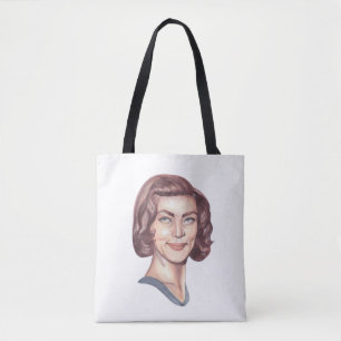 Portret van Lauren Bacall Draagtas