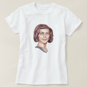 Portret van Lauren Bacall T-shirt