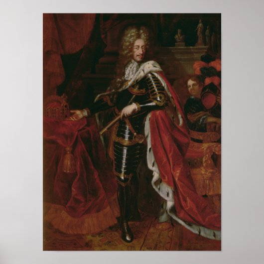 Portret van Leopold I, Heilige Romeinse keizer Poster (Voorkant)