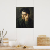 Portret van Lord Byron Poster (Keuken)
