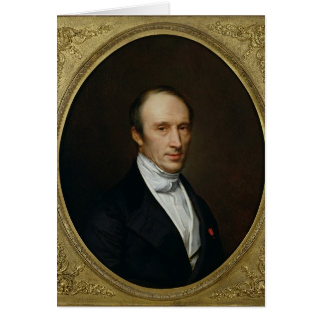 Portret van Louis Cauchy (Voorkant)