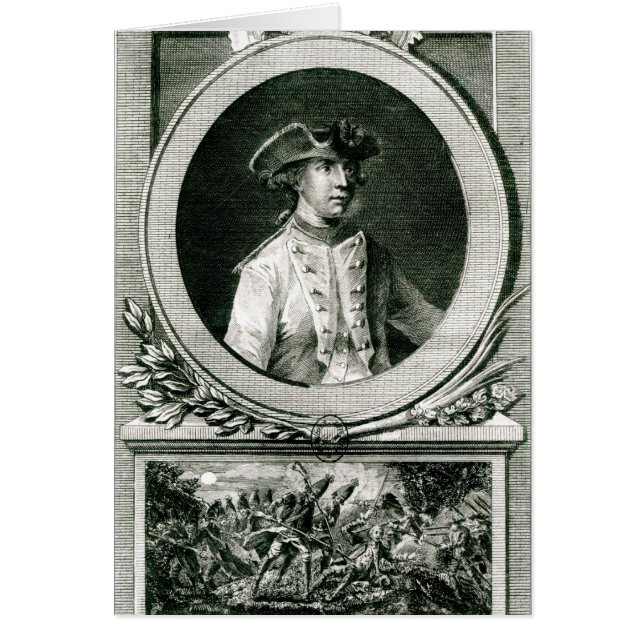 Portret van Louis, chevalier d'Assas (Voorkant)