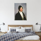 Portret van Louis-Philippe King van Frankrijk Canvas Afdruk (Insitu (Slaapkamer))