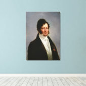Portret van Louis-Philippe King van Frankrijk Canvas Afdruk (Insitu (Houten vloer))