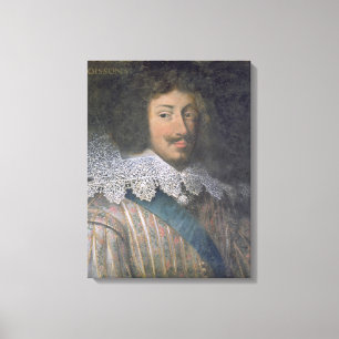 Portret van Louis van Bourbon Count van Soissons Canvas Afdruk